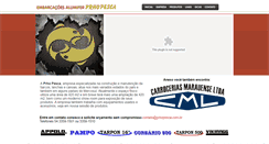 Desktop Screenshot of prhopesca.com.br